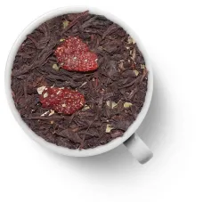Черный чай Земляника со сливками 500 гр