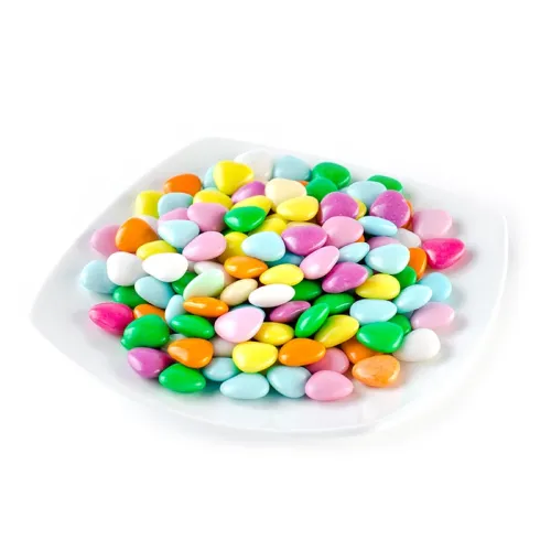 Шоколадные сердечки в разноцветной сахарной глазури 1.5 кг