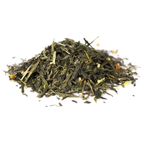 Зеленый ароматизированный чай С имбирём и лимоном 500 гр