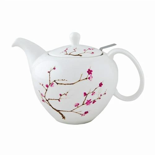 Фарфоровый заварочный чайник Цветущая Сакура 1 л