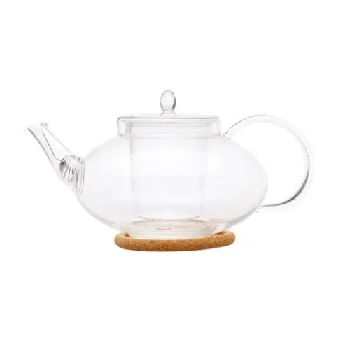 Стеклянный заварочный чайник Душистая Лилия 1 л