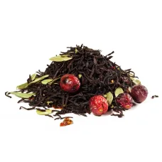 Черный ароматизированный чай Брусничный Premium 500 гр
