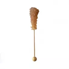 Сахар тростниковый на палочке коричневый