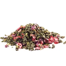 Зеленый ароматизированный чай Клюквенный 500 гр