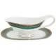 Фарфоровый чайный сервиз на 12 персон 42 предмета Бухара зелёный - Anna Lafarg Midori