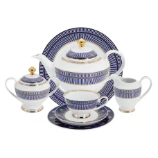 Фарфоровый чайный сервиз на 12 персон 42 предмета Империя 12 персон 42 предмета - Anna Lafarg Midori