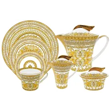 Фарфоровый чайный сервиз 12 персон, 40 предметов Тиара - Royal Crown