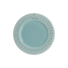 Тарелка обеденная Venice голубой, 25.5 см - Matceramica