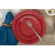 Тарелка закусочная Tiffany, бургунди, 19 см - Easy Life