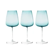 Набор бокалов для вина Opium, голубой, 550 мл, 6 шт - Le Stelle