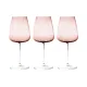 Набор бокалов для вина Opium, розовый, 550 мл, 6 шт - Le Stelle