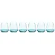 Набор стаканов для виски Opium, голубой, 450 мл, 6 шт - Le Stelle