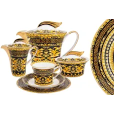 Фарфоровый чайный сервиз на 6 персон 21 предмет Турандот - Royal Crown