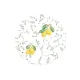 Набор подставок под горячее Цветы и лимоны, 2 шт, 34.5 см - Easy Life