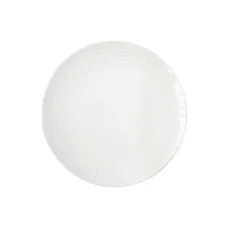 Тарелка обеденная Drops, белая, 26 см - Easy Life