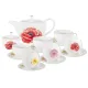 Фарфоровый чайный сервиз на 6 персон 14 предметов Flowers, Мак - Anna Lafarg Emily