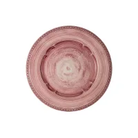 Тарелка обеденная Augusta розовая, 27 см - Matceramica