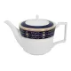 Фарфоровый чайный сервиз Офелия (кобальт), 6 персон, 21 предмет - Anna Lafarg Emily