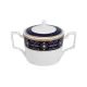 Фарфоровый чайный сервиз Офелия (кобальт), 12 персон, 40 предметов - Anna Lafarg Emily