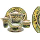 Фарфоровый чайный сервиз Эдем, 12 персон, 40 предметов - Royal Crown