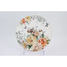 Набор закусочных тарелок Розамунда, белый, 20,5 см, 2 шт - Anna Lafarg Primavera