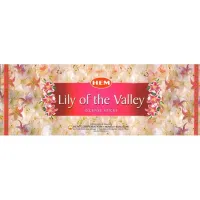 6-гр. благовония Lily of the Valley ЛАНДЫШ блок 6 шт. HEM