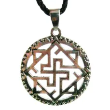 Амулет Валькирия 34х30мм, металл A121-12