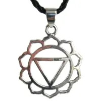 Амулет Чакра Манипура 30х26мм, металл A121-23