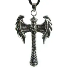 Амулет Секира Одина 54х34мм, металл A121-44