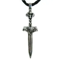 Амулет Меч Одина 45х12мм, металл A121-46