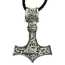 Амулет Молот Тора 42х32 мм, металл A121-57