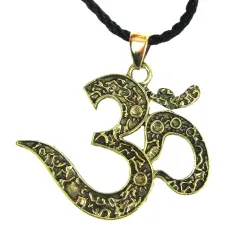 Амулет Ом 33х40мм, металл A125-15