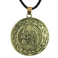 Амулет Печать Велеса 37х34мм, металл A125-16