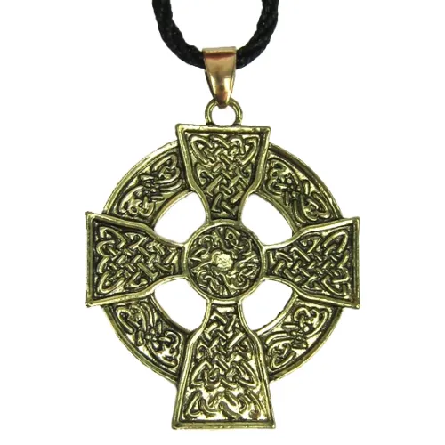 Амулет Кельтский крест 38х31мм, металл A125-20