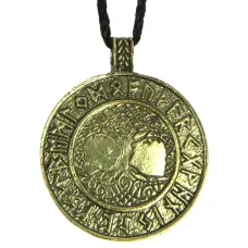 Амулет Дерево жизни 42х39мм, металл A125-25