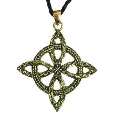 Амулет Кельтский Четырехлистник 43х39мм, металл A125-45