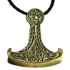 Амулет Топор Перуна 37х35мм, металл A125-49