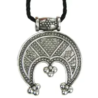 Амулет Лунница 42х35мм, металл A121-59