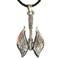 Амулет Секира 45х25мм, металл A121-65