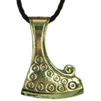 Амулет Секира Перуна 39х30 мм, металл A125-05