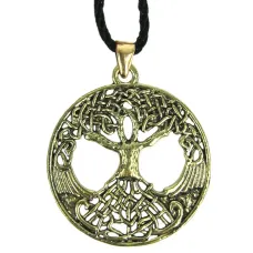Амулет Дерево жизни 38х32 мм, металл A125-26