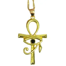 Амулет Уаджет и Анх 45х22мм, металл A125-29