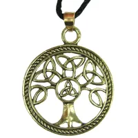 Амулет Дерево жизни 41х34 мм, металл A125-35