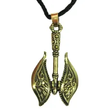 Амулет Секира 45х25 мм, металл A125-65