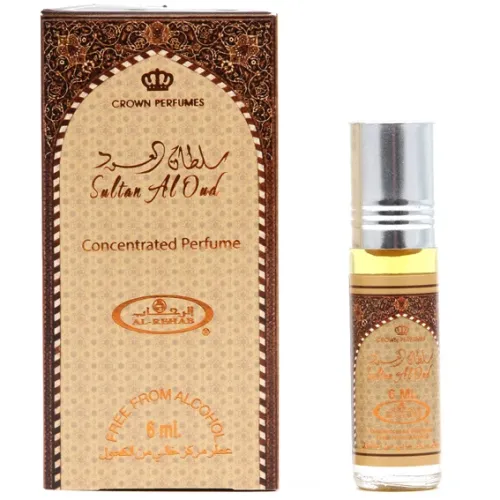 Арабское парфюмерное масло Al Rehab Султан Аль Уд (Sultan Al Oud), 6 мл G11-0101