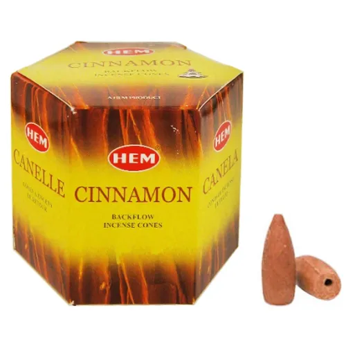 Благовония пуля HEM Cinnamon КОРИЦА (стелющийся дым)