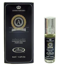 Арабское парфюмерное масло Al Rehab Посланник (Ambassador) для мужчин, 6 мл G11-0163