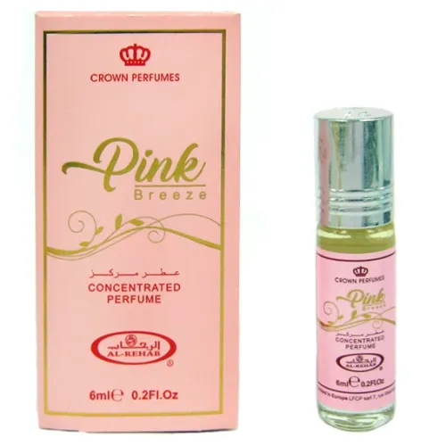 Арабское парфюмерное масло Al Rehab Розовый бриз (Pink breeze), 6 мл G11-0168