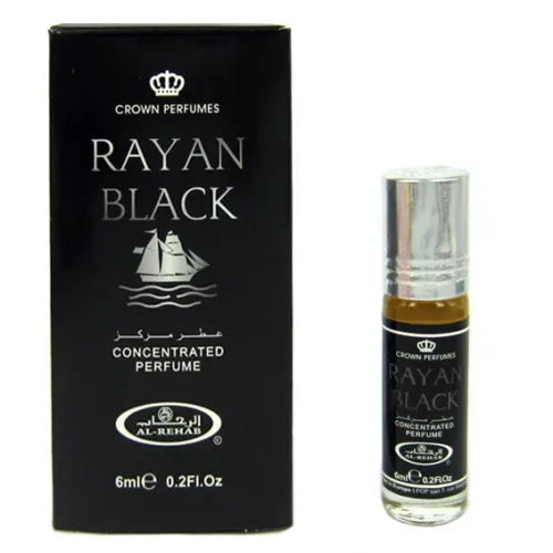 Арабское парфюмерное масло Al Rehab Райан блэк (Rayan black), 6 мл G11-0169