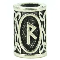 Бусина Райдо, металл, 13*D8мм,d 5,5мм (БР 005) AR20-05